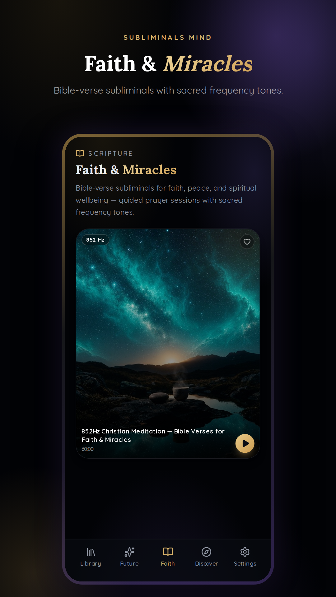 Faith & Miracles — 852Hz